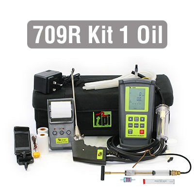 709R Flue Gas Analyser Kit 1 Oil