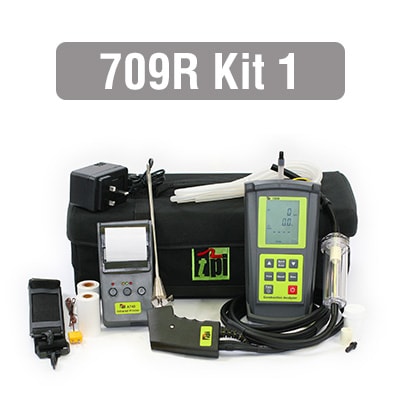 709R Flue Gas Analyser Kit 1