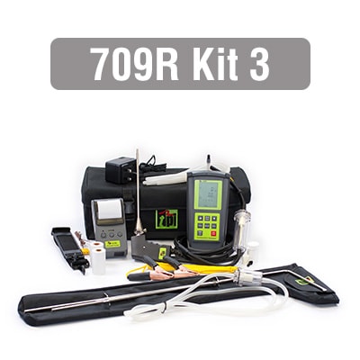 709R Flue Gas Analyser Kit 3