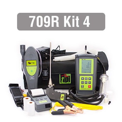 709R Flue Gas Analyser Kit 4