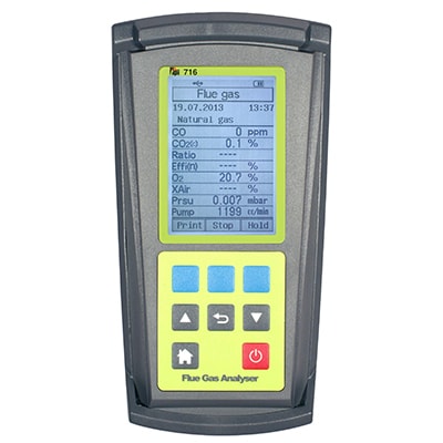 716 Deluxe Flue Gas Analyser