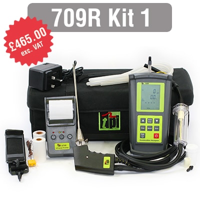 709R Flue Gas Analyser Kit 1