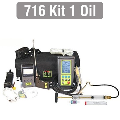 716 Flue Gas Analyser Kit 1 Oil