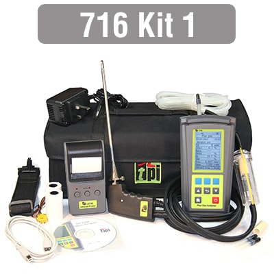716 Flue Gas Analyser Kit 1
