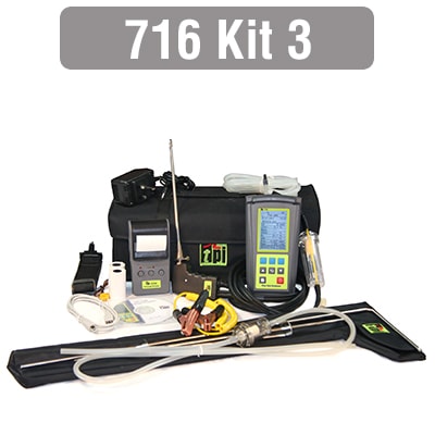 716 Flue Gas Analyser Kit 3