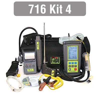 716 Flue Gas Analyser Kit 4