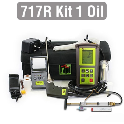 717R Flue Gas Analyser Kit 1 Oil