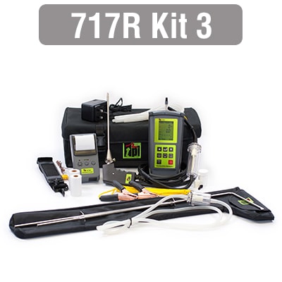 717R Flue Gas Analyser Kit 3