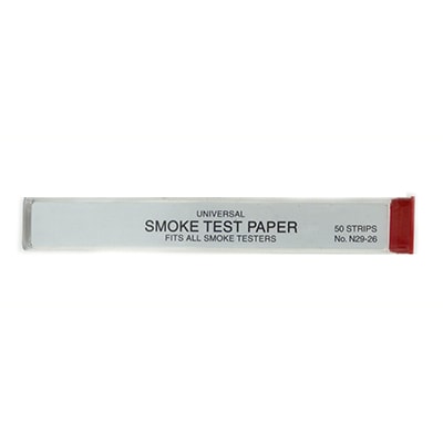 A789 Replacement smoke test paper (50 strips) and smoke scale for use with A788