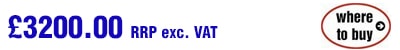 £3200.00 RRP exc. VAT