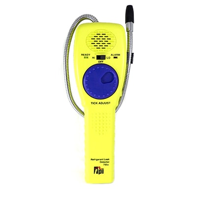 750a Refrigerant Leak Detector, Thumbwheel Operation (0.2 oz/yr) c/w Soft Pouch