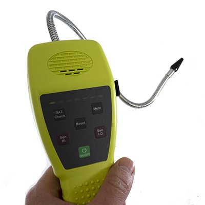 753a Refrigerant Leak Detector, Push Button Pumped (0.1 oz/yr) c/w Soft Pouch