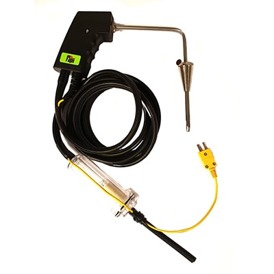 A770-A Angled Combustion Flue Probe with Temperature