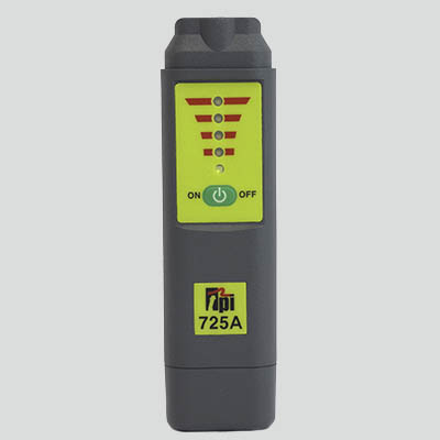 The 725a offers 1000ppm sensitivity to detect combustible gasses including natural gas, methane, propane (LPG), diesel, and kerosene.