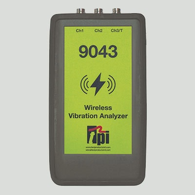 9043 ULTRA III 3 Channel Vibration Analyser/2 Plane Balancer